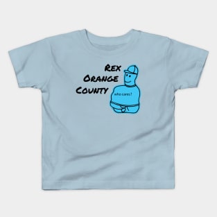 rex orange county blue Kids T-Shirt